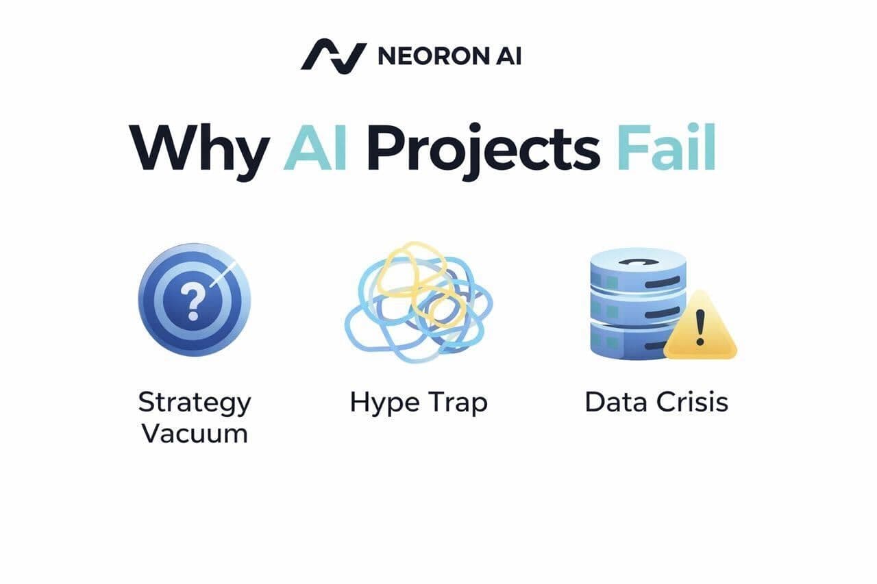 Why AI Projects Fail — And How to Secure Your ROI